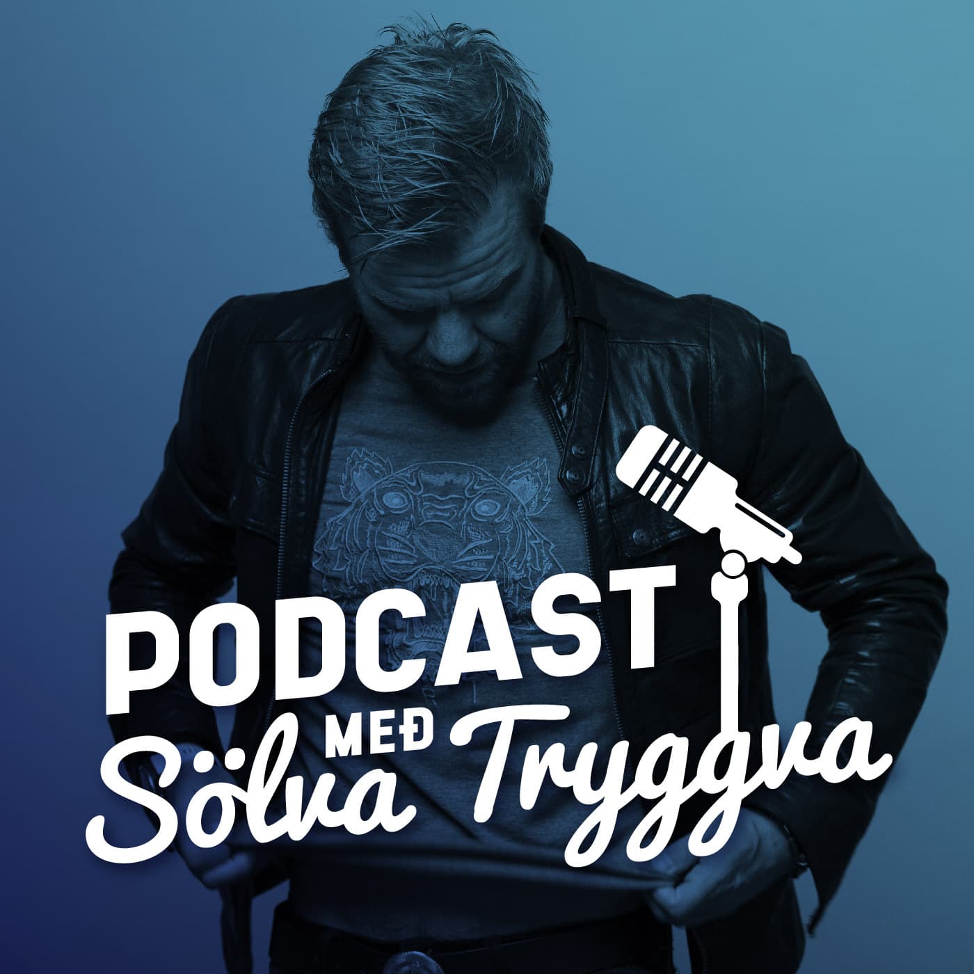 Podcast með Sölva Tryggva cover